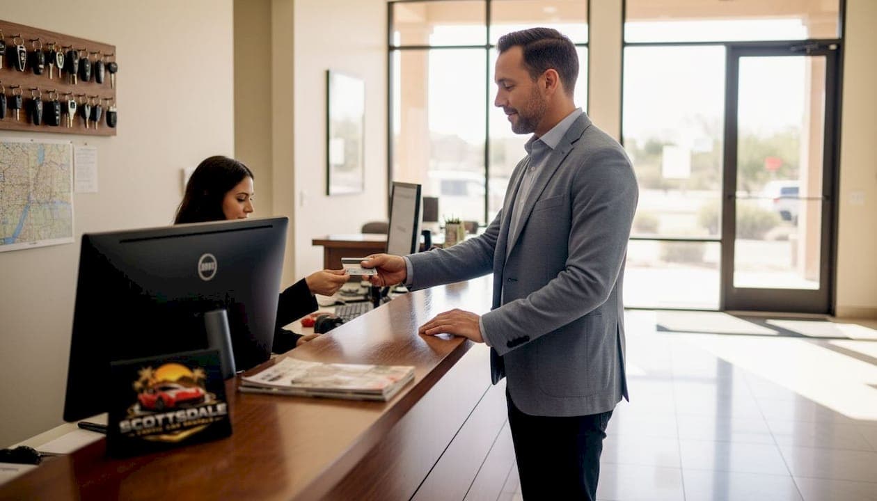 How to check exotic car rental requirements in Scottsdale