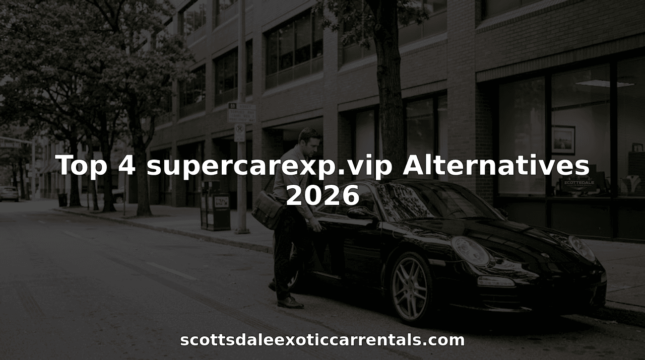Top 4 supercarexp.vip Alternatives 2026