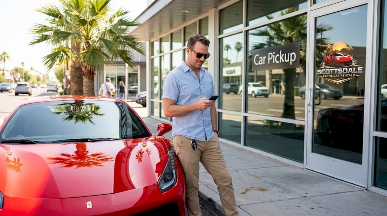 Top high-performance car rentals in Scottsdale, AZ