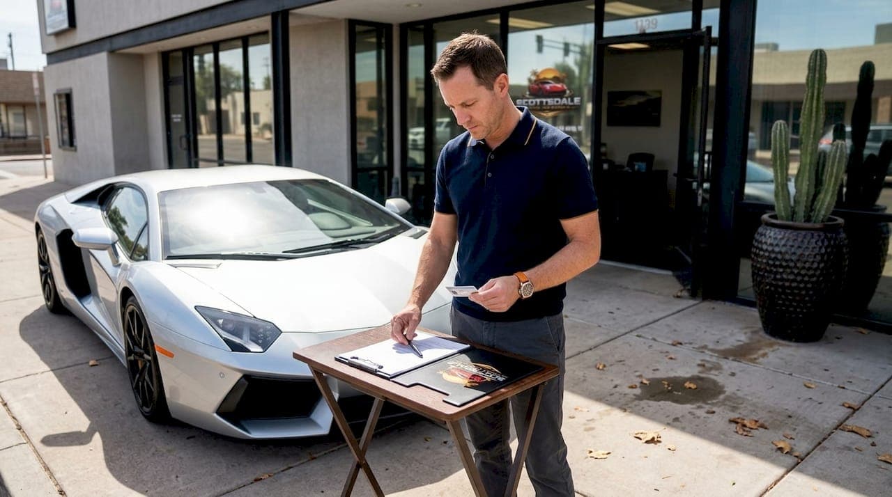Rent exotic cars by the day in Scottsdale