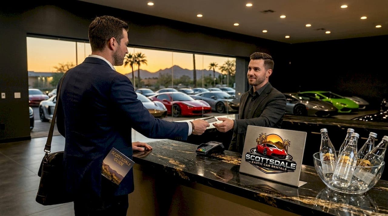 What to expect from exotic car rental deposits in Scottsdale