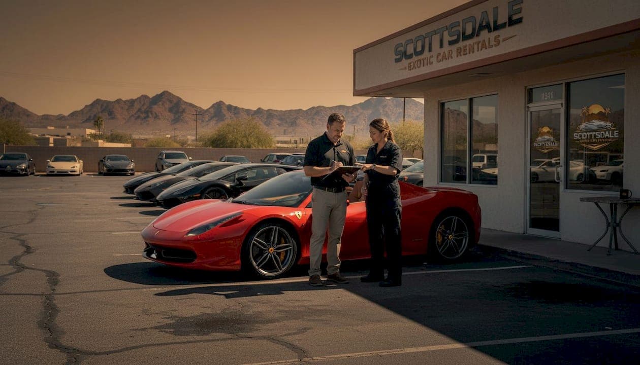 Essential tips for renting a sports car in Scottsdale